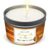 MAGNIFICENT 101 Affirmations Sage, Cedar, Palo Santo, Sprinkle of sage Leaves Smudge Candle for House Energy Cleansing, Banishes Negative Energy - Soy