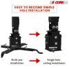 Projector Stabd HD Ceiling Mount Universal Black Extendable Bracket TILT Wall Mount Hanger Supports up to 40 lbs Mounting for Most Projectors Video -